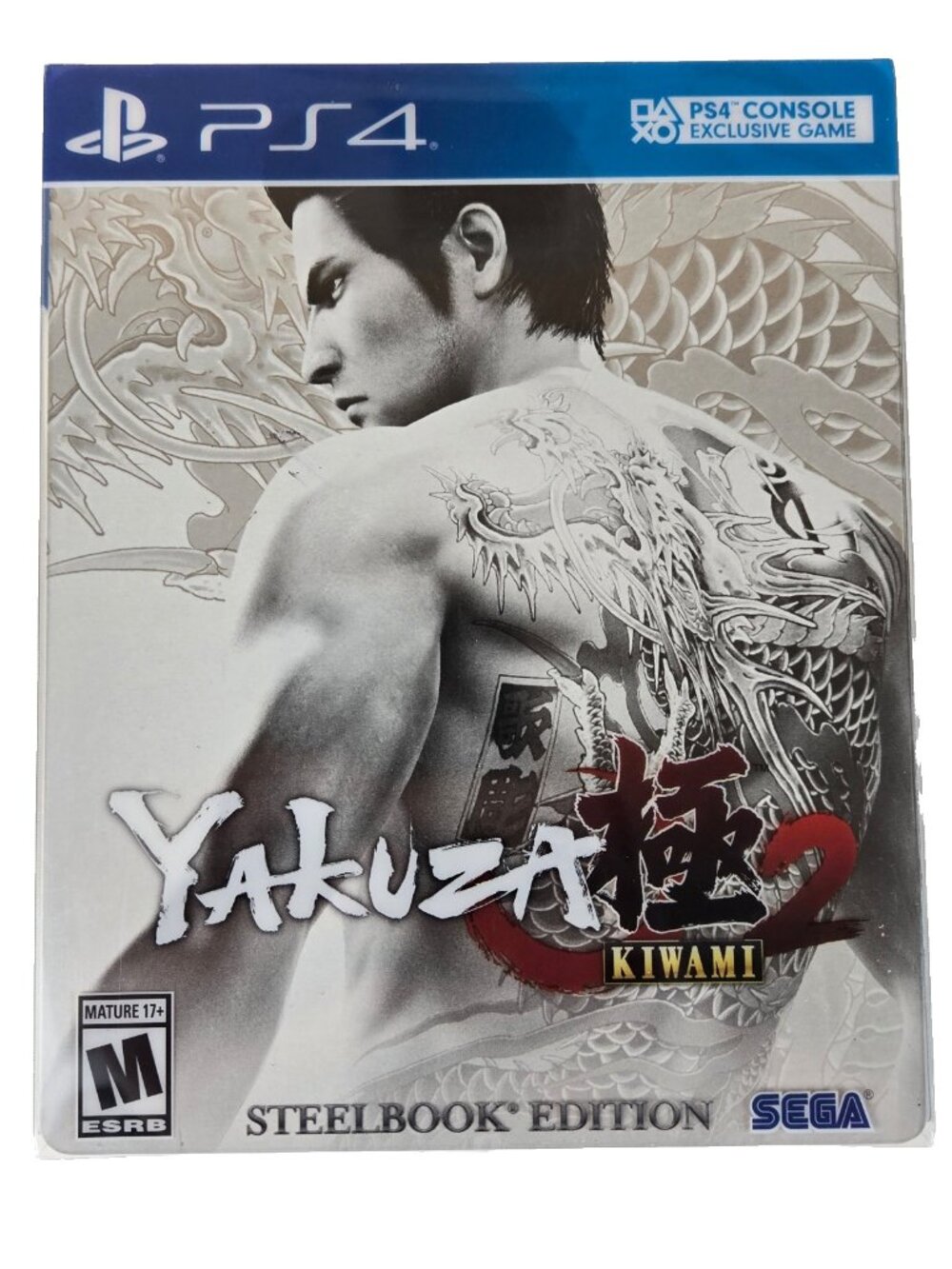 Yakuza Kiwami PS4 Steelbook Edition PlayStation 4 Game SEGA Complete Action